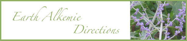 Earth Alkemie's Product Directions